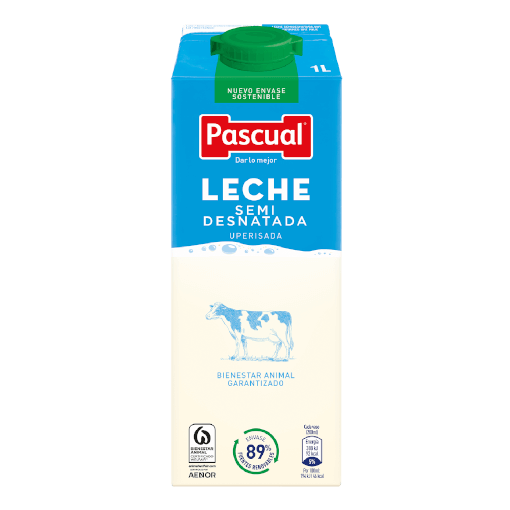 Leche Semidesnatada Pascual